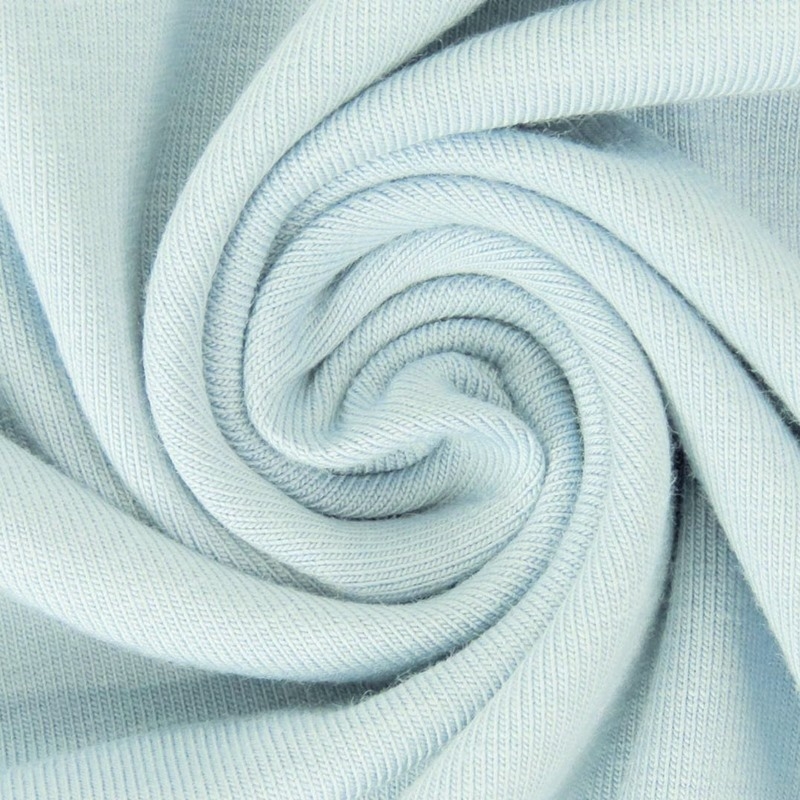 Baumwolljersey - Jersey Stoff Uni - New Fashion Color - Pastell - Hellblau
