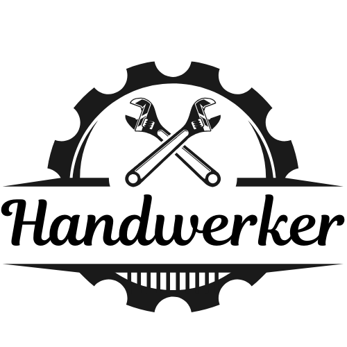 Bügelbild - Plott - Handwerker - 12cm x 9cm 