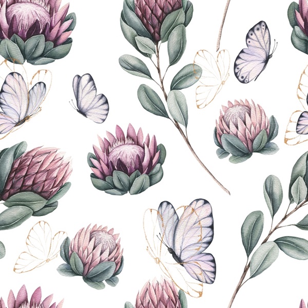 Eigenproduktion - Jersey Stoff - Baumwolljersey - Waterlily