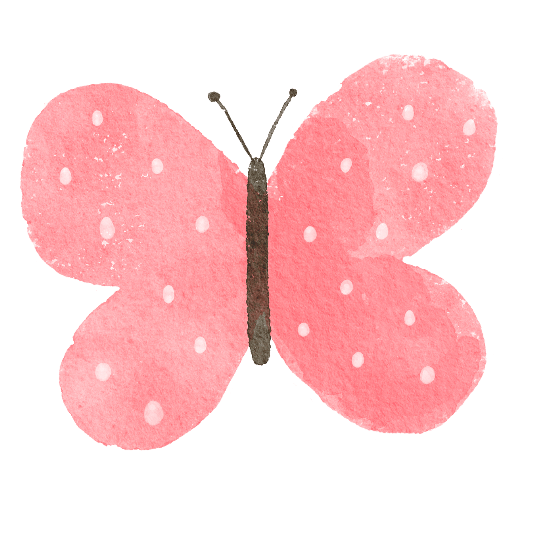 Bügelbild - Schmetterling- ca. 12x9,9cm